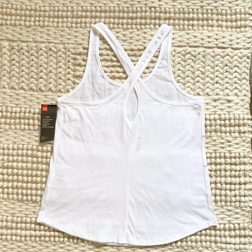 New White Under Armour gym tank top size Small - Picture 6 of 7